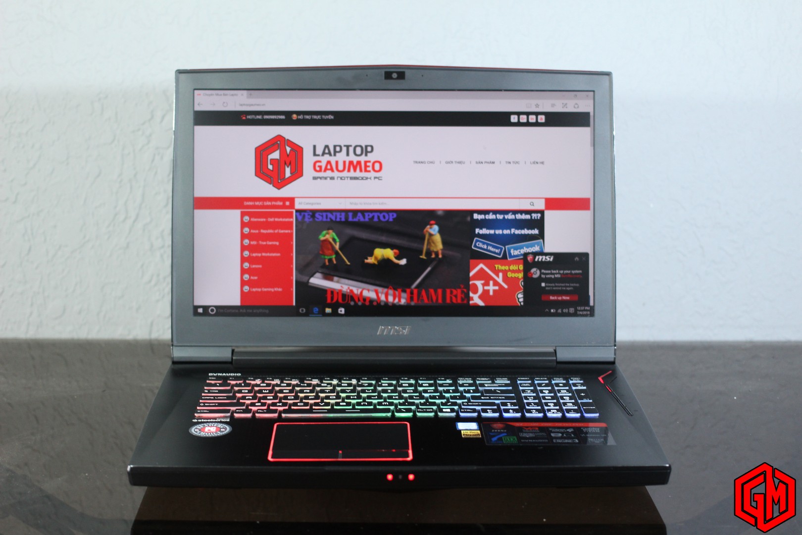 Laptop Gaming MSI True Gaming Titan Pro GT73VR 7RF Core i7 7820HK GTX ...
